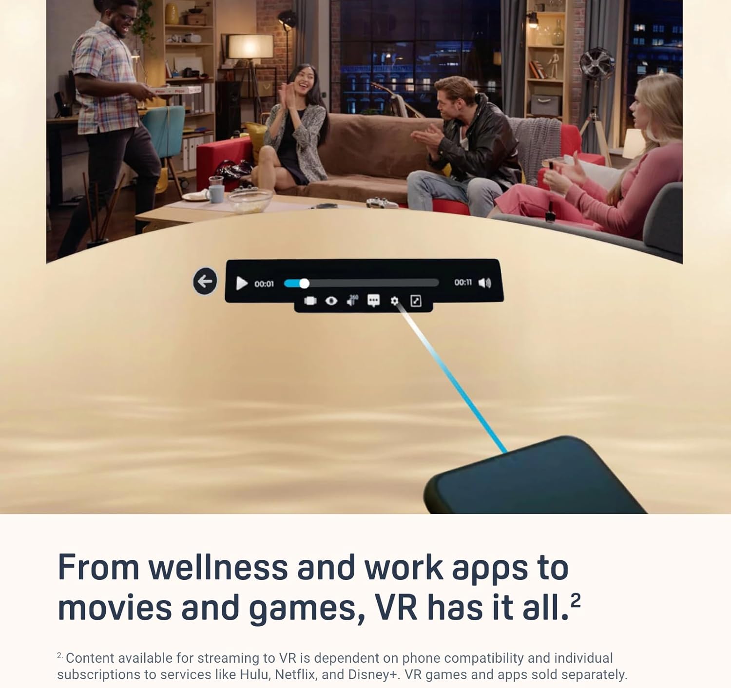 HTC Vive Flow Virtual Reality Headset