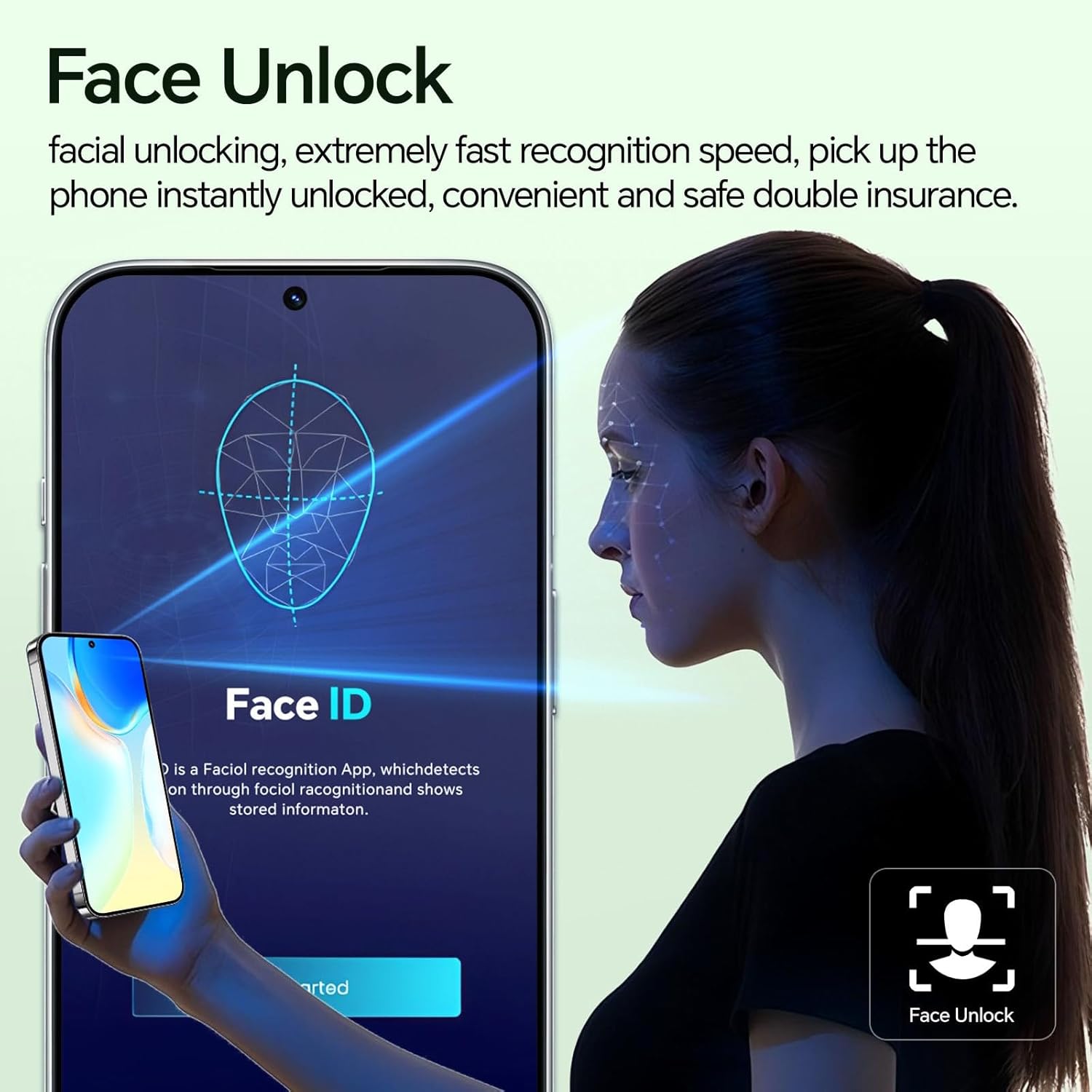 Unlocked Phones, IK17 Android 15 Smartphone, Cell Phones with 5000mAh Battery, Snapdragon 888, 16GB RAM+512GB ROM, 104MP+32MP Camera, 6.9" QHD+ 3040×1440 Screen, 5G/Dual SIM/GPS/WiFi