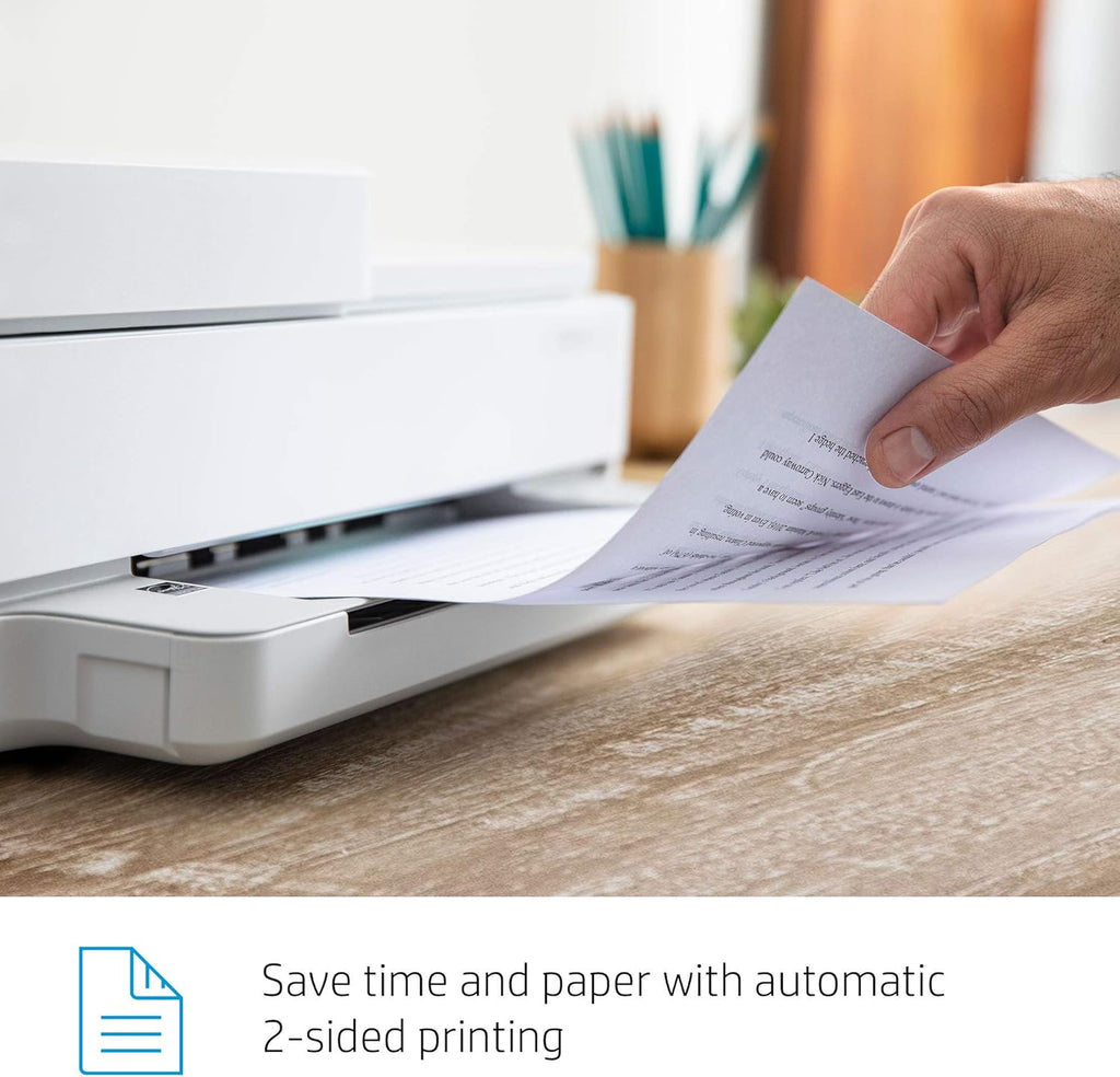 HP Envy 6455e Wireless Color Inkjet Printer, Print, scan, Copy, Easy Setup, Mobile Printing, Best-for-Home, 3 Month Instant Ink Trial Included, White