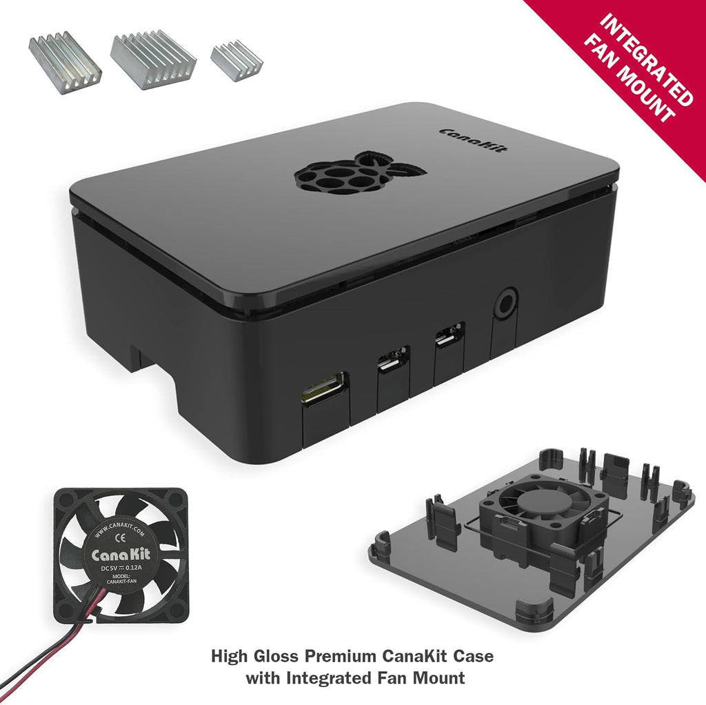 CanaKit Raspberry Pi 4 4GB Starter PRO Kit - 4GB RAM
