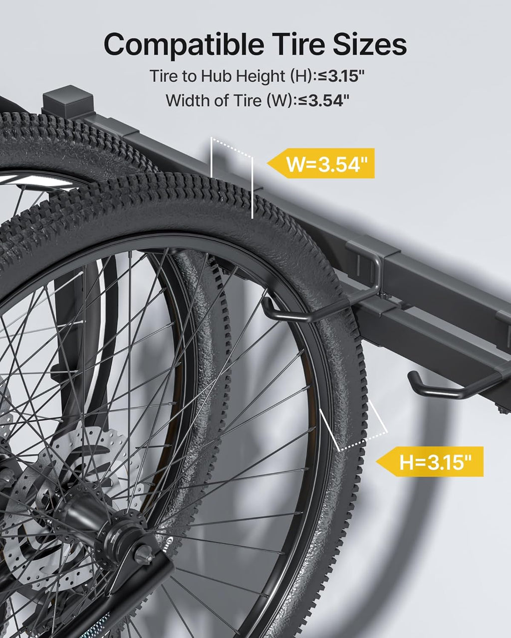 monTEK Freestanding Bike Storage Rack for 10 Bikes, Heavy Duty 617LBS Vertical Bike Stand with 10 Bike Hooks & 6 Helmet Hooks, Indoor and Outdoor Bike Storage Rack with Locking Casters