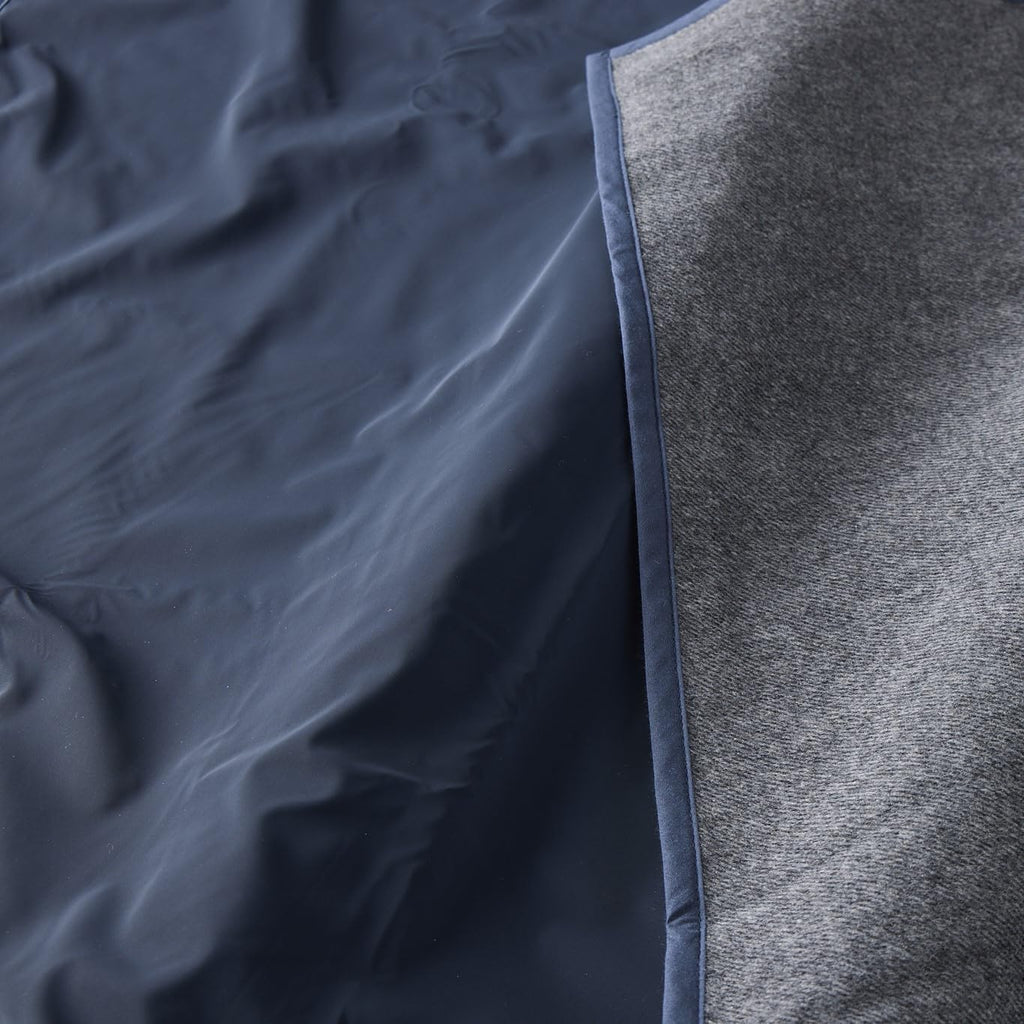 NorSari Sport Blanket and Wearable Wrap, The Oslo Sport, Tech Blue Performance Poly