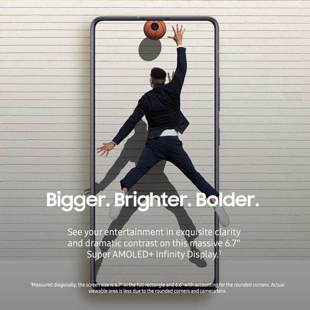 Samsung Galaxy A71 5G, 128GB, Black - Locked to Verizon (Renewed)