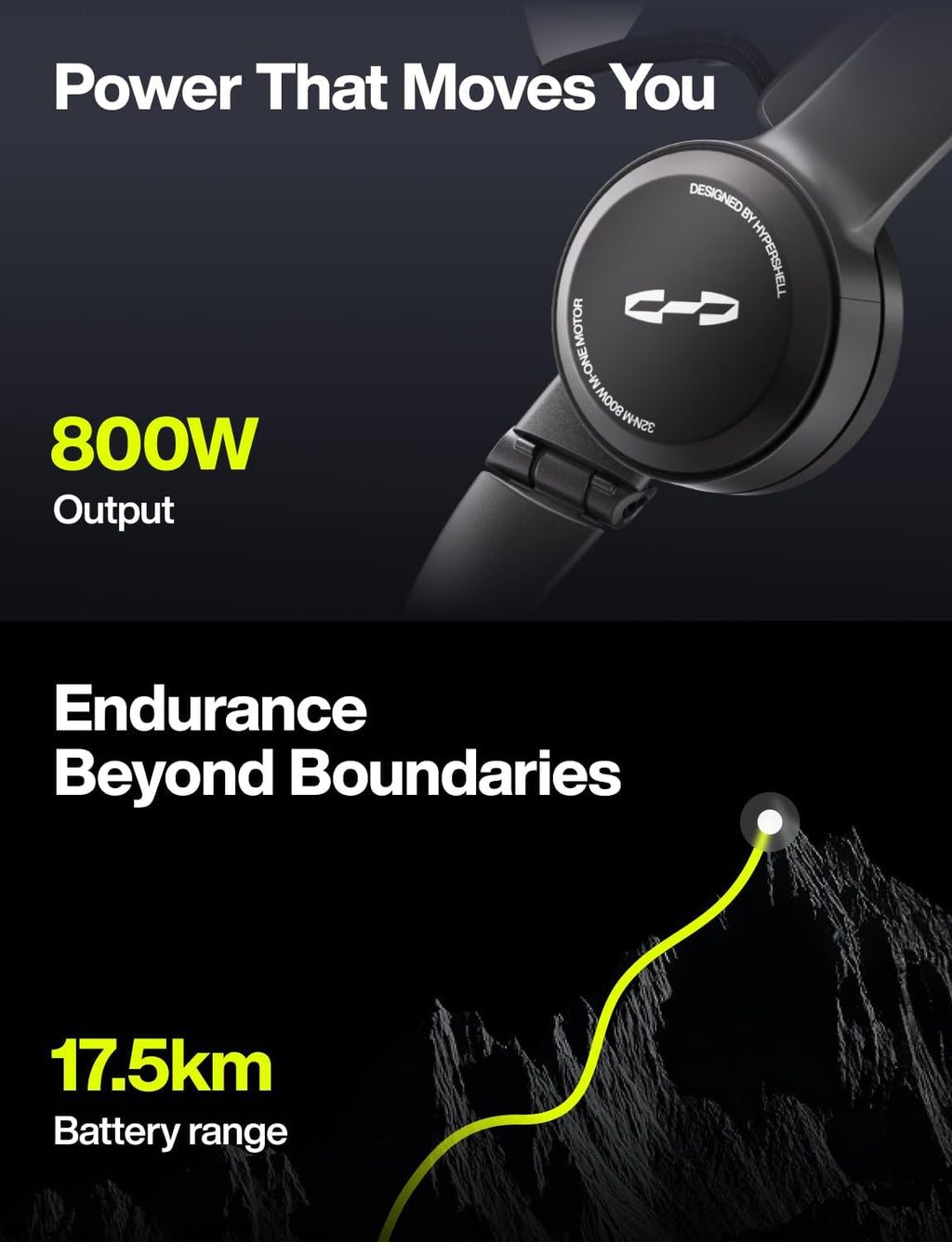 Hypershell X Pro Exoskeleton, Leg Strength with 800W Output, 17.5km Battery Range, 10 Intelligent Modes, AI-Powered Wearable Exoskeleton for Daily Activities, Walking, Hiking, 2 Batteries, No Charger
