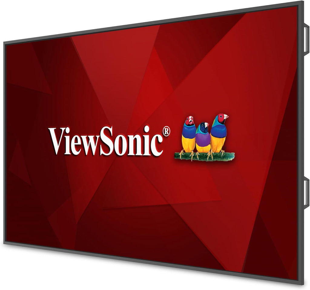 ViewSonic CDE43G3 43 Inch 4K UHD OS-Free Commercial Display with 500-nit Brightness, 1200:1 Contrast Ratio, 10W Dual Speakers, HDMI, USB C, VGA, and USB Inputs