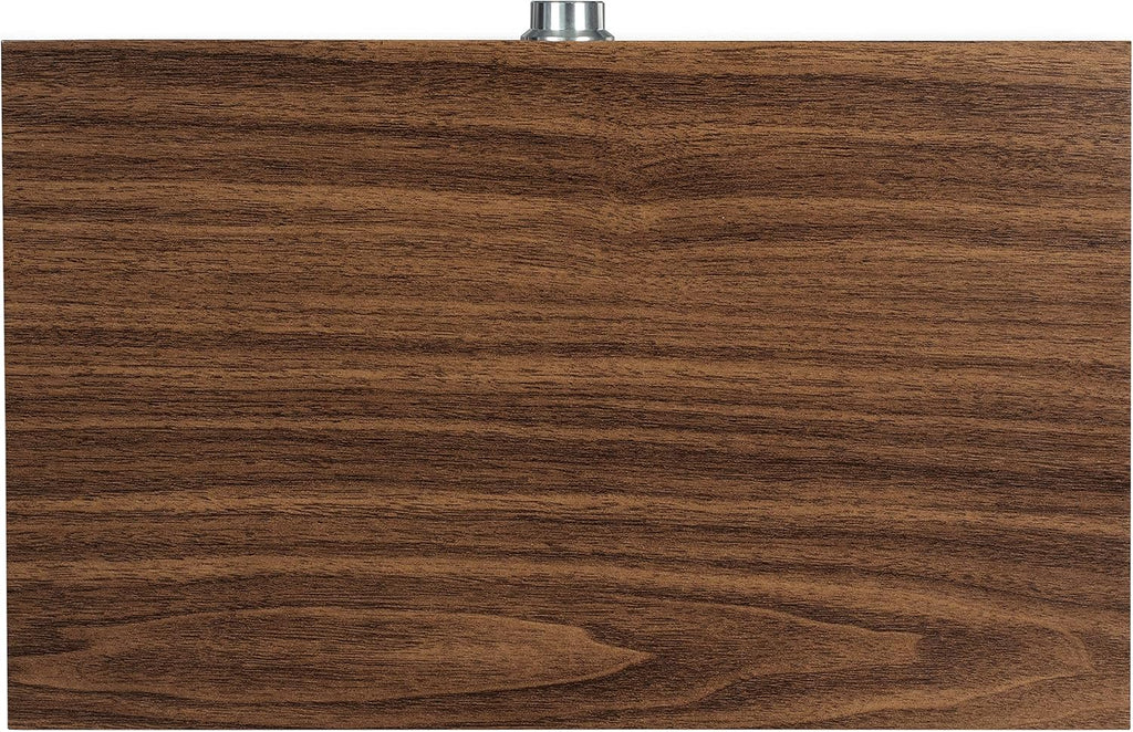 Crosley CR3501A-WA Fleetwood Bluetooth FM Clock Radio and CD Player, Walnut