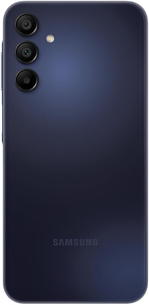 Samsung Galaxy A15 5G, 128GB, Blue Black - Unlocked (International Version) (Renewed)