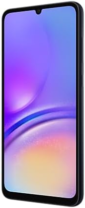SAMSUNG Galaxy A05 (SM-A055M/DS), 128GB 4GB RAM, Dual SIM, Factory Unlocked GSM, International Version (Wall Charger Bundle) - (Black)