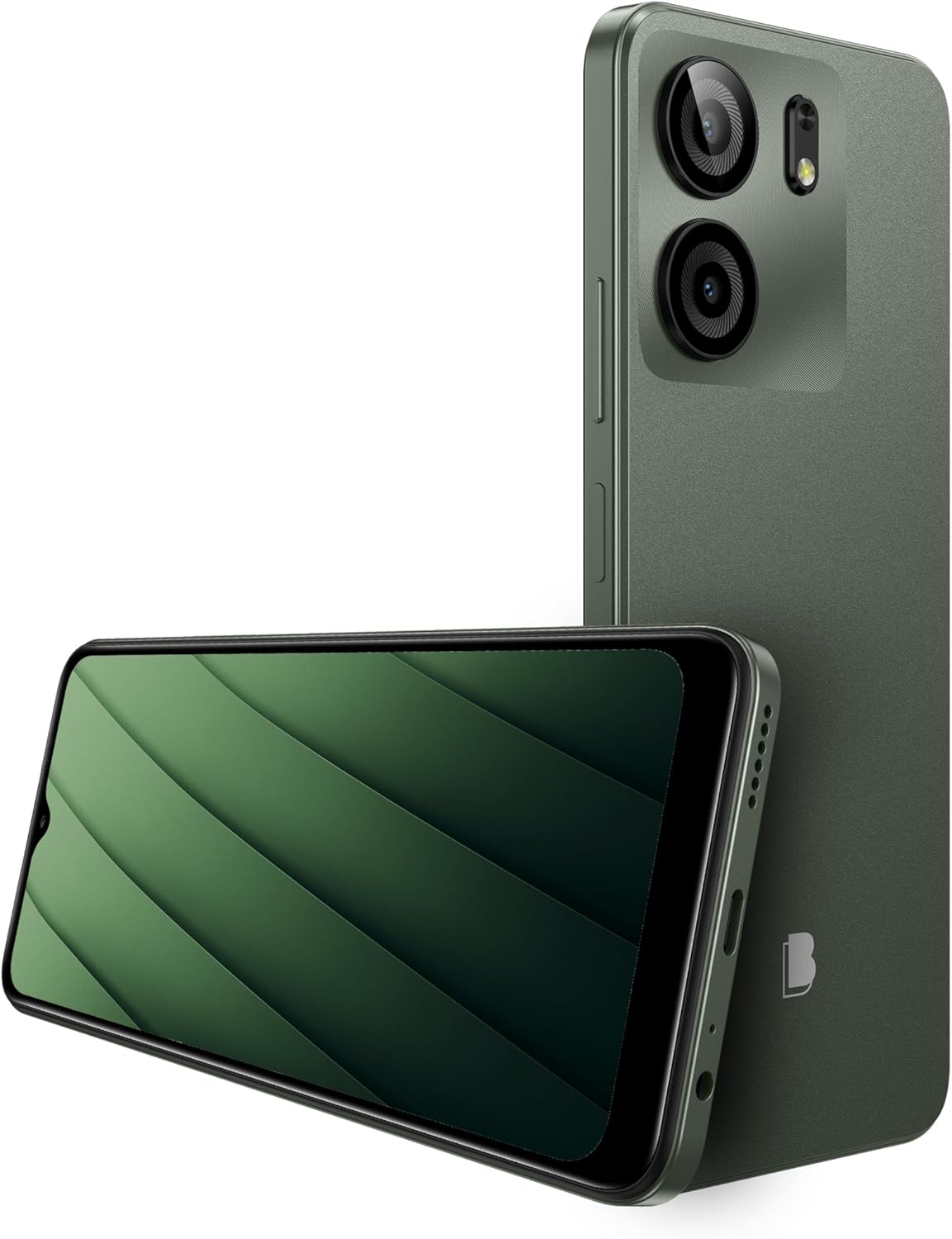 BLU F5| 5G | 2024 | All-Day Battery | Unlocked | 6.6” HD+ Display | 128GB | Dual 50MP | US Version | Green