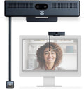 iContact Camera ProHello 4K HD Webcam with Eye Contact, Windows Hello Facial Recognition, Noise Cancelling Mics, USB Plug & Play for Mac, PC & Linux, Works with Zoom, Teams, Meet, Video Calls