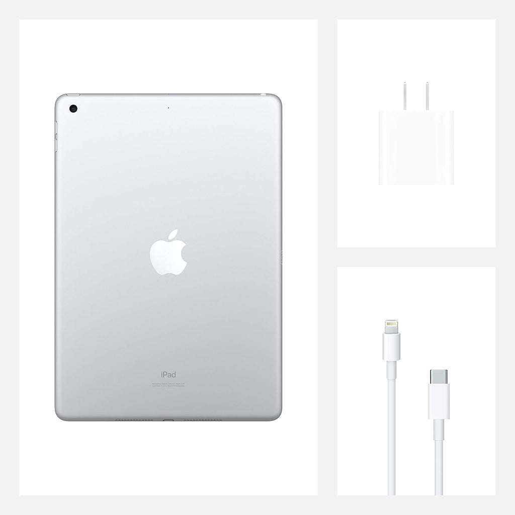 Apple iPad (10.2-inch, Wi-Fi, 32GB) - Silver (Latest Model, 8th Generation) (Renewed)