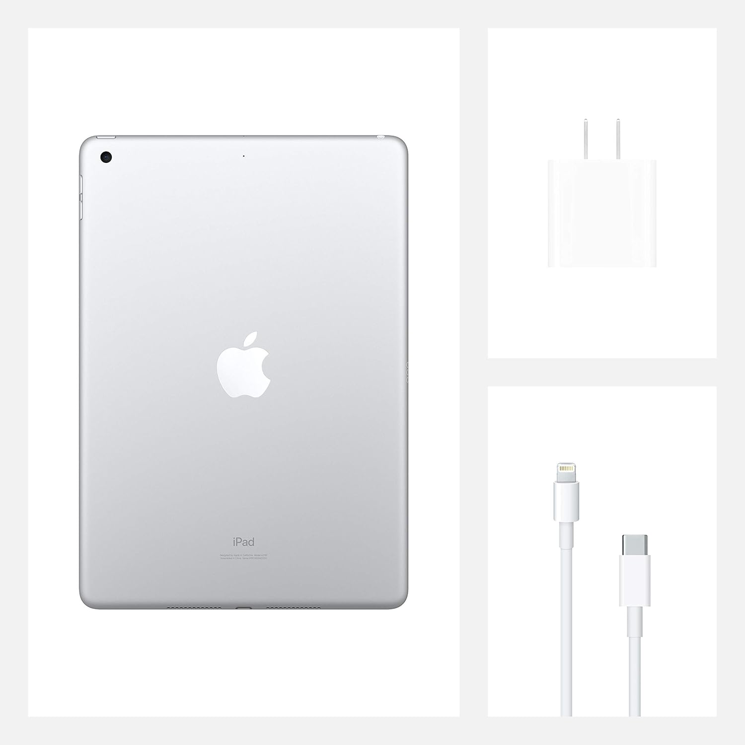 Apple iPad (10.2-inch, Wi-Fi, 32GB) - Silver (Latest Model, 8th Generation) (Renewed)