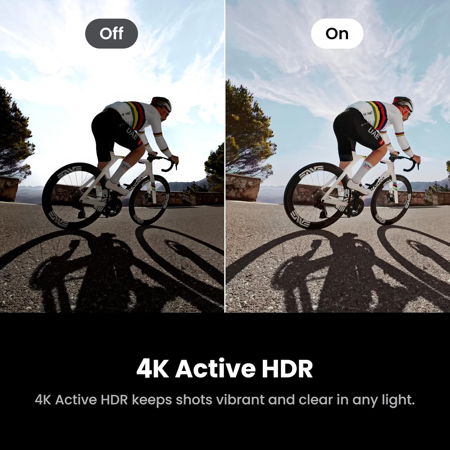Insta360 GO Ultra Tadej Pogačar Edition - Small 4K Vlogging Camera, Hands-Free, POV Cam, 1/1.28" Sensor, 53g Lightweight, 156° FOV, 200 Min Battery Life, Magnetic Wearable Action Camera for Cycling