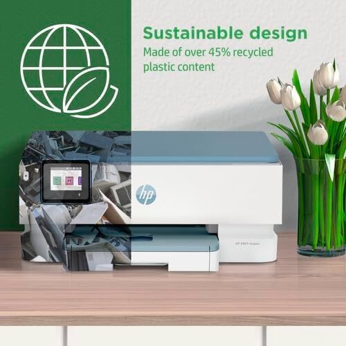 HP Envy Inspire 7255e Wireless Color Thermal Inkjet Printer, Print, scan, Copy, Easy Setup,Mobile Printing, Best-for-Home, Instant Ink (Renewed Premium)
