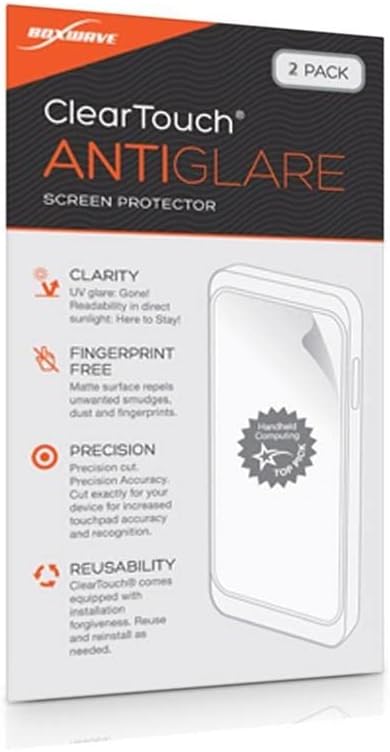 BoxWave Screen Protector Compatible with Viewsonic TD3207 - ClearTouch Anti-Glare (2-Pack), Anti-Fingerprint Matte Film Skin