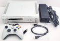Microsoft Xbox 360 4GB Matte White Video Game Console System Bundle with Wired Controller (Renewed)