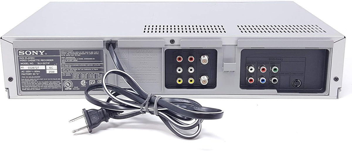 Sony SLV-D271P Combo DVD and VCR