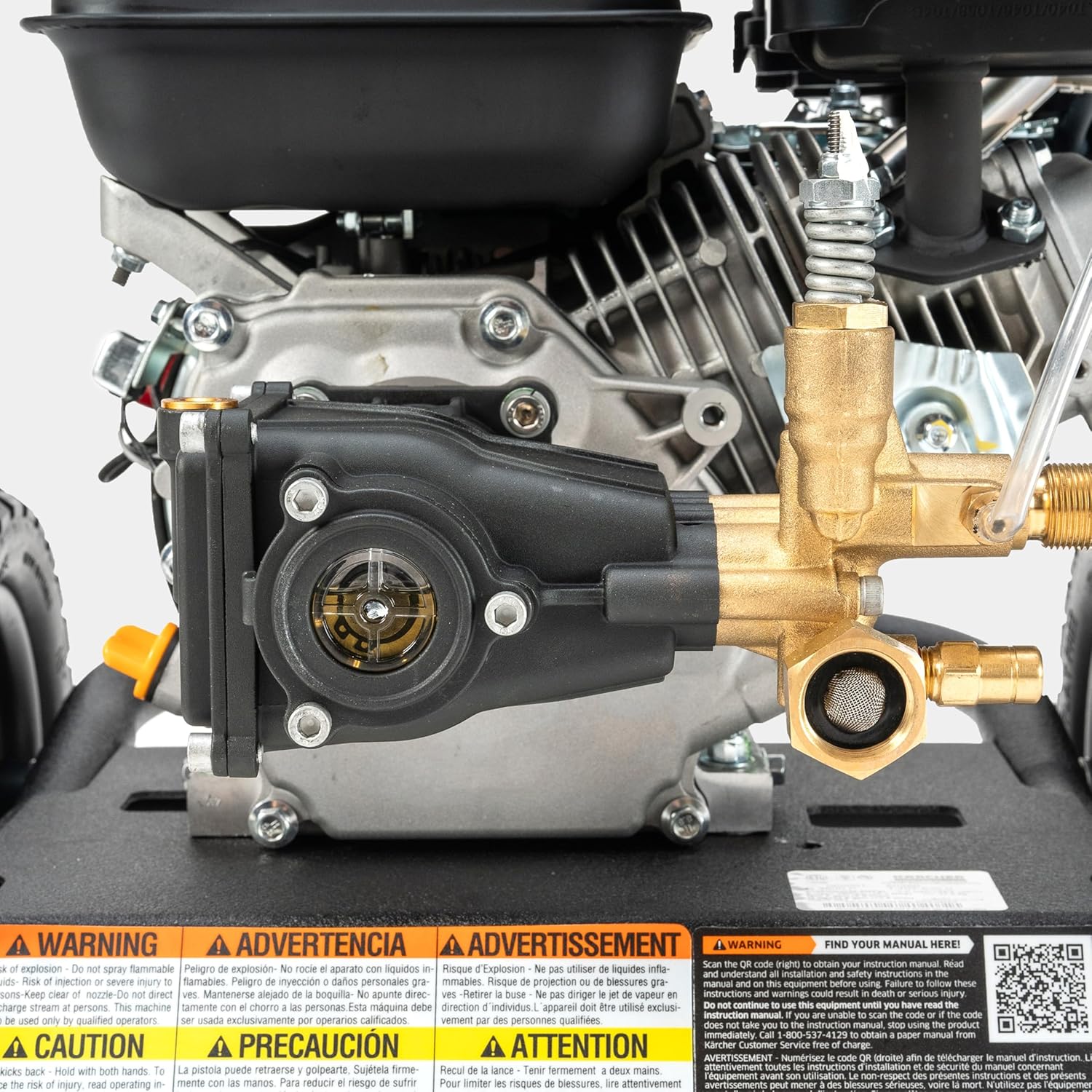 Kärcher G 3600 P Gas Pressure Washer 3600 PSI, 2.6 GPM, Triplex/Crankshaft Pump, Maximum Power for Your Toughest Cleaning Challenges
