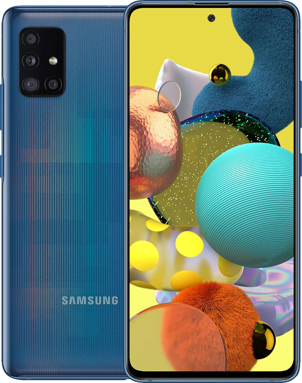 Samsung Galaxy A51 5G, 128GB, Prism Crush Blue - Locked to Verizon (Renewed)