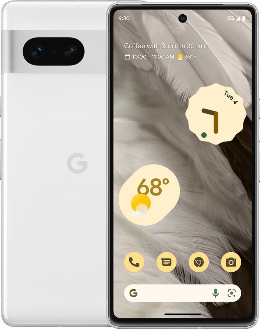 Google Pixel 7 128GB 5G Smartphone - Unlocked for All Carriers - US Version - (Snow)