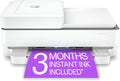 HP Envy 6455e Wireless Color Inkjet Printer, Print, scan, Copy, Easy Setup, Mobile Printing, Best-for-Home, 3 Month Instant Ink Trial Included, White
