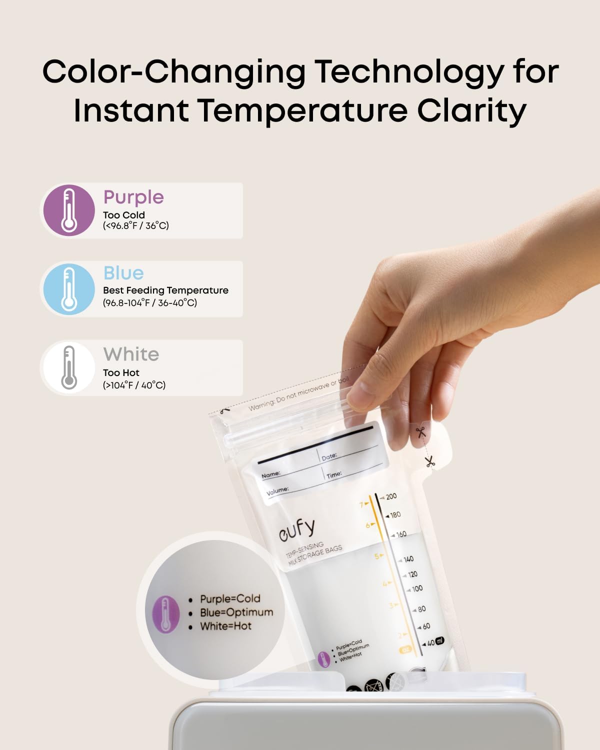 eufy Heated Wearable Breast Pump S1 with Milk Storage Bag, Hands-Free Breast Pump with Industry-Leading HeatFlow™ Tech, App-Controlled OptiRhythm™, Hospital-Grade Suction, Leakproof and Ultra-Quiet