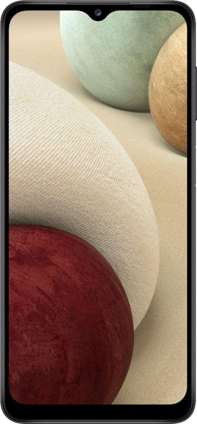 Samsung Galaxy A12, 32GB + 3GB RAM, Black - Unlocked (Renewed)