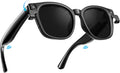 King Will AI Bluetooth Smart Glasses with 8MP Camera & Privacy Protection, 4K 1200P Pro-Stabilized Video Recording, 139+ Language Real-Time Translation, AI Voice Assistant, 8H Playtime, Sunglass Lens