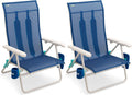 Shibumi Shade | Portable Beach Chair for Adults | Anti-Rust Marine Grade Frame | 300lb Capacity | Padded Backpack Straps | Weighs 8 Pounds | Breathable Fabric