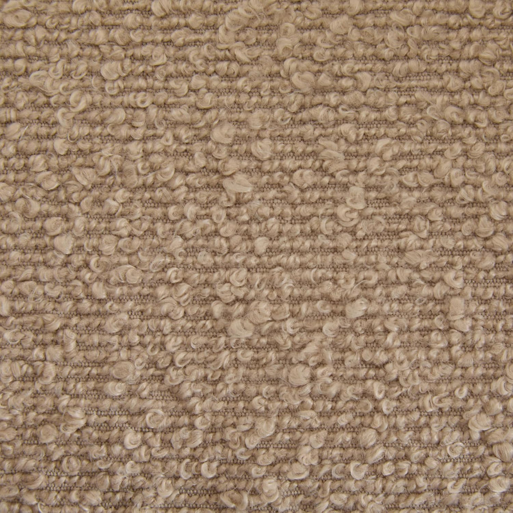 Christopher Knight Home Nettie Modern Accent Chair for Living Room, Boucle Fabric Single Lounge Sofa Chair with Wooden Frame, Comfy Reading Chair for Bedroom, Lounge Armchair with Cushion, Dark Beige