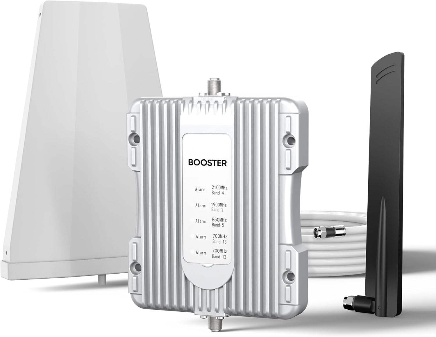 Cell Phone Booster for Home Up to 3,000 sq ft, Cell Booster Data for Band 4/12/17/13/5/25/2, Cell Signal Booster for All U.S. Carriers Verizon, AT&T, T-Mobile-5G 4G LTE 3G FCC Approved