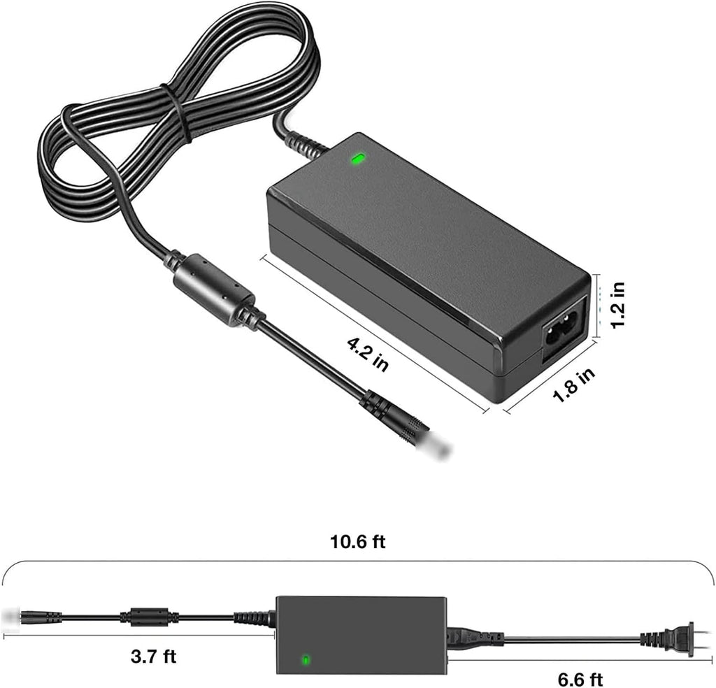AC Adapter for Charging TP-Link Archer AX95 AX7800 BE550 BE9300 Tri-Band 8-Stream Wi-Fi 6 7 Router T120330-2B4 T1203302B4 12VDC 12.0V DC12V Power Supply Mains PSU