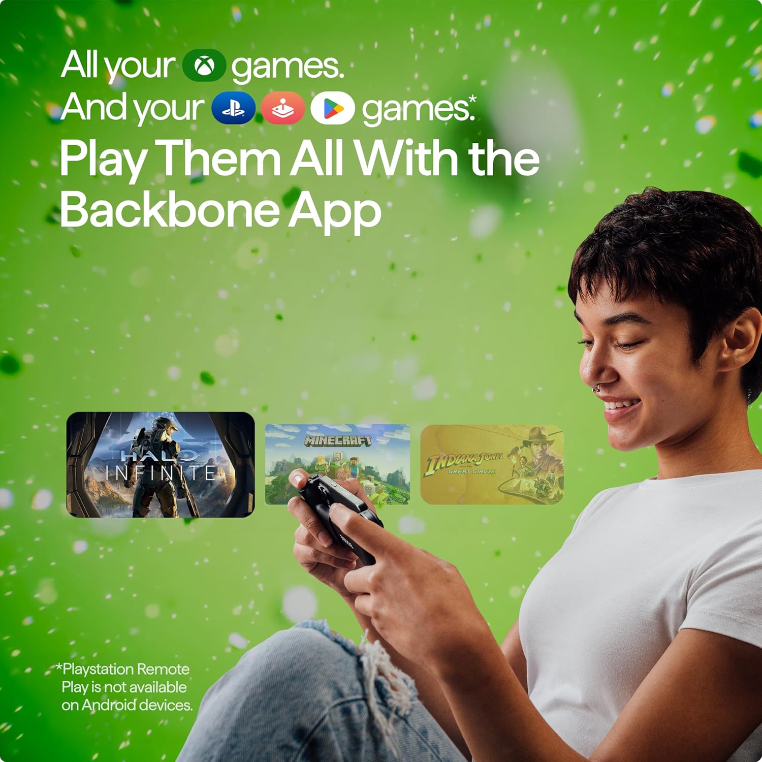 Backbone One Mobile Gaming Controller Xbox Edition – USB-C Phone Controller for iPhone 15/16/17 & Android, Play with Xbox Game Pass Ultimate (1-Month Access Included), Stream from Console or PC & More