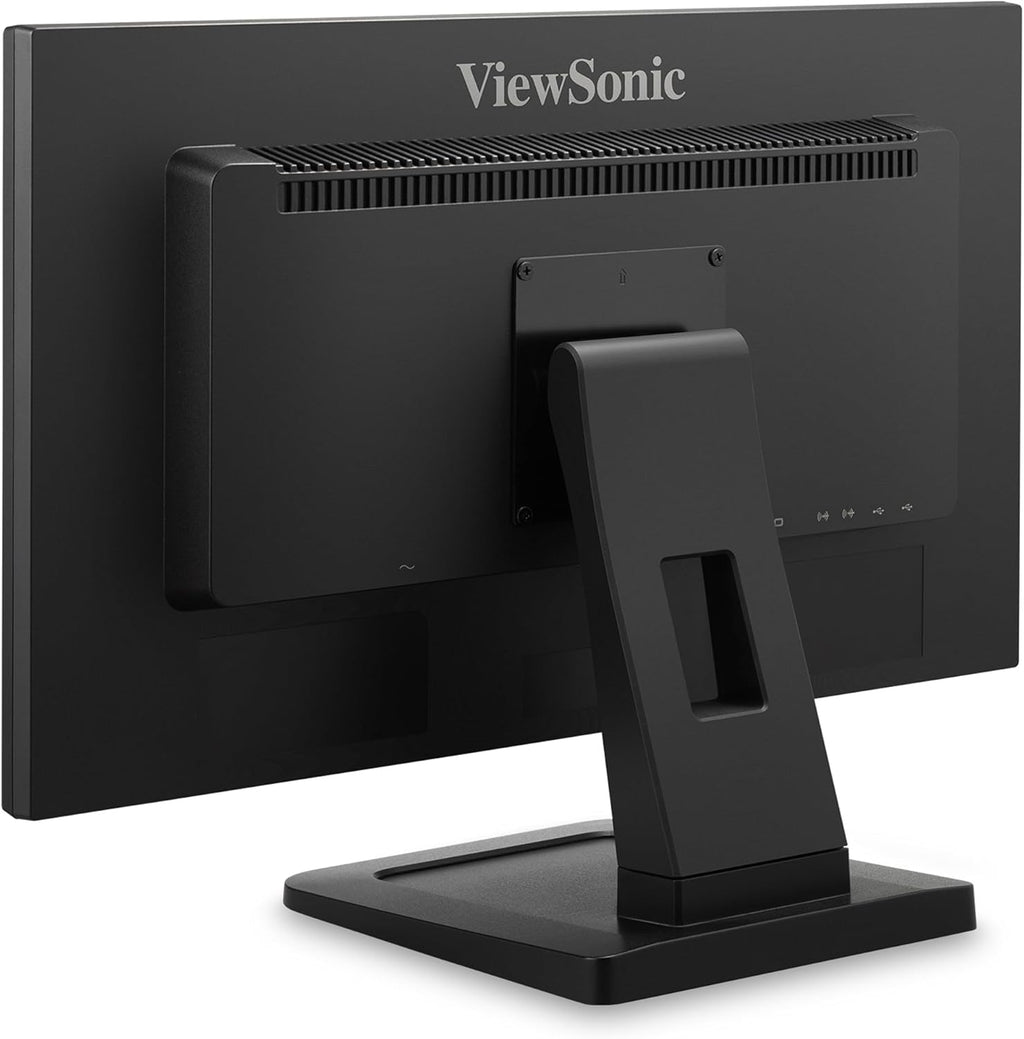 ViewSonic TD2211 22 Inch 1080p Touch Screen Monitor, Single-Point Resistive Touch for Industrial and Commercial Use, Durable 3H Hardness Screen, 100x100 mm VESA Compatible, HDMI, VGA, DVI, USB Hub