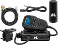 Midland - MXT275VP4-15 Watt GMRS MicroMobile Two-Way Radio - ATVs UTVs and Other Off-Road Vehicles - Overlanding Gear - Extended 3dB gain Roll Bar Mount Antenna Microphone Extension Cable
