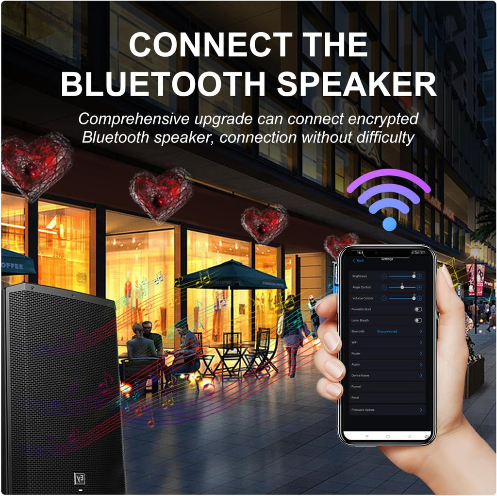 3D Hologram fan - 24.4 Inch Holographic Video Advertising Projector Support APP+Bluetooth Audio+WIFI (62CM)