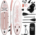 TIGERXBANG 11'6"/11'/10' Inflatable Paddle Board with Complete Accessories, Versatile Premium Paddle Boards for Adults/Youth, Stand Up Paddle Board Polar/Wave/Sunny Wave Collection