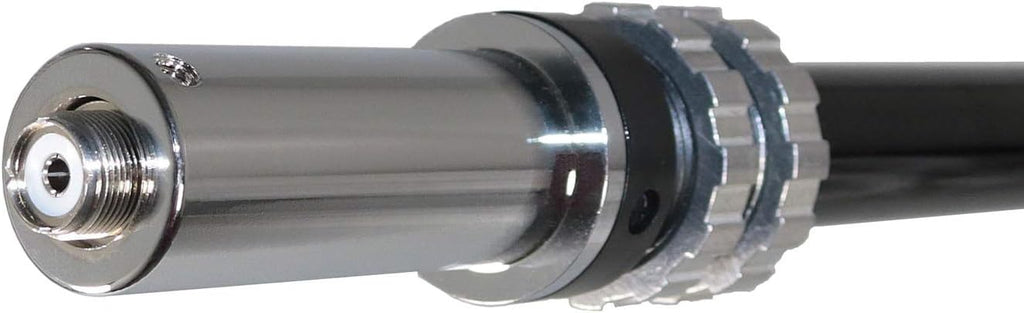 Tram® 18-Foot Black CB Base Antenna with 26 MHz to 31 MHz 5.75 dBd Gain