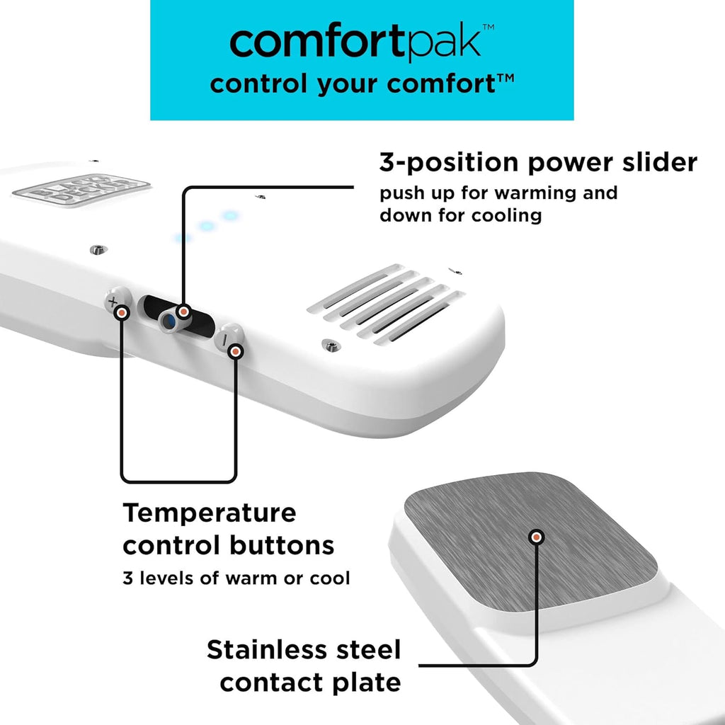 BLACK+DECKER Comfortpak, Wearable Cooling and Heating Device, TropiCoral (BCWCC101-04)