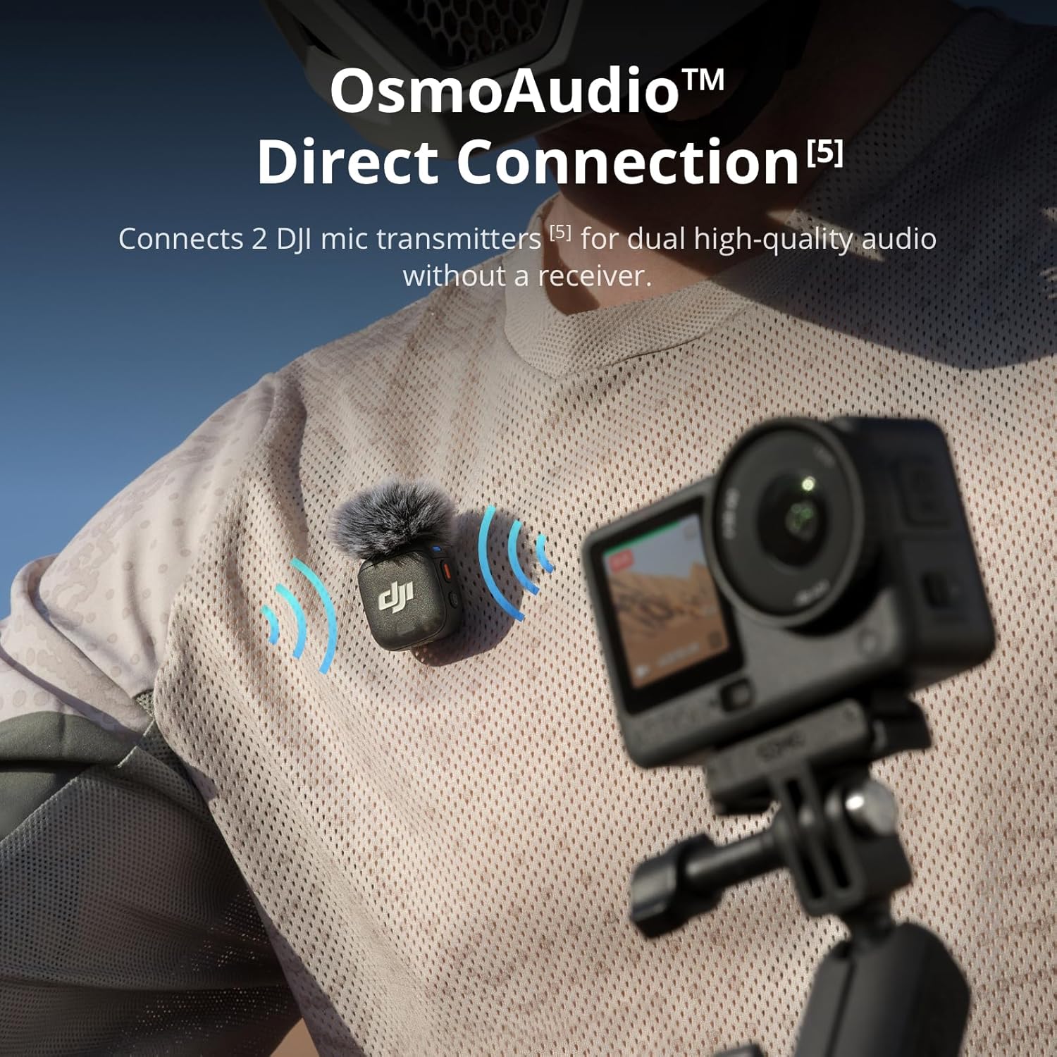 DJI Osmo Action 6 Capture More Combo, 8K Waterproof Action Camera with 1/1.1" Square Sensor, Variable Aperture of f/2.0–f/4.0, Extended Battery Life with 2 Batteries, 1.5m Extension Rod