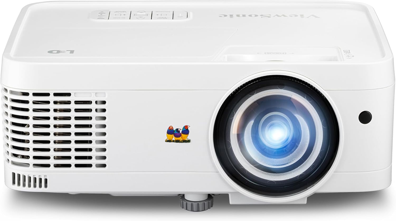 ViewSonic LS560WH 3000 Lumens WXGA Short Throw LED Projector with HV Keystone and LAN Control for Business and Education(Renewed)
