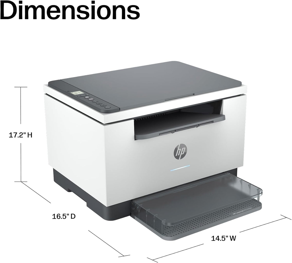 HP LaserJet MFP M234dw Wireless Printer, Print, scan, Copy, Fast speeds, Easy Setup, Mobile Printing, Best-for-Small Teams, Instant Ink Eligible