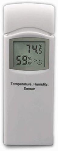 Ambient Weather WS-3000-X3 Thermo-Hygrometer Wireless Monitor w/ 3 Remote Sensors - Logging, Graphing, Alarming, Radio Controlled Clock