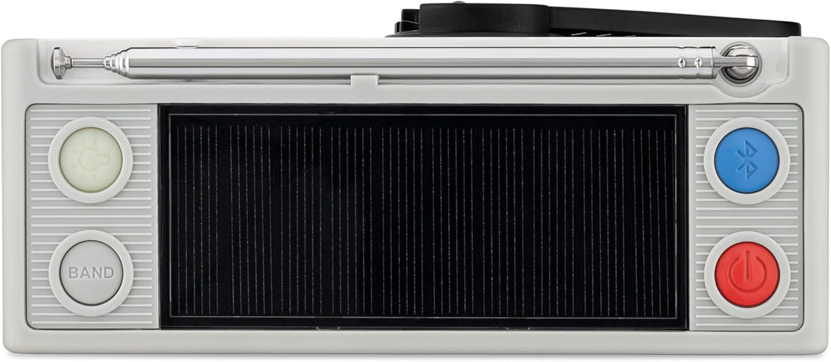 C. Crane CCRadio Solar with Bluetooth Receiving, Emergency Crank NOAA Weather AM/FM– Multi Powered Radio - Built in LED Flashlight and Cellphone Charger