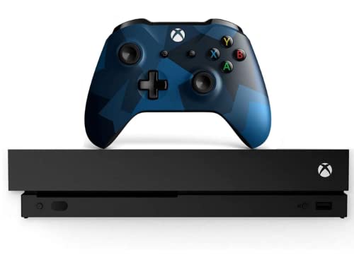 Microsoft Xbox One X 1TB Console With Midnight Forces II Special Edition Controller (Renewed)