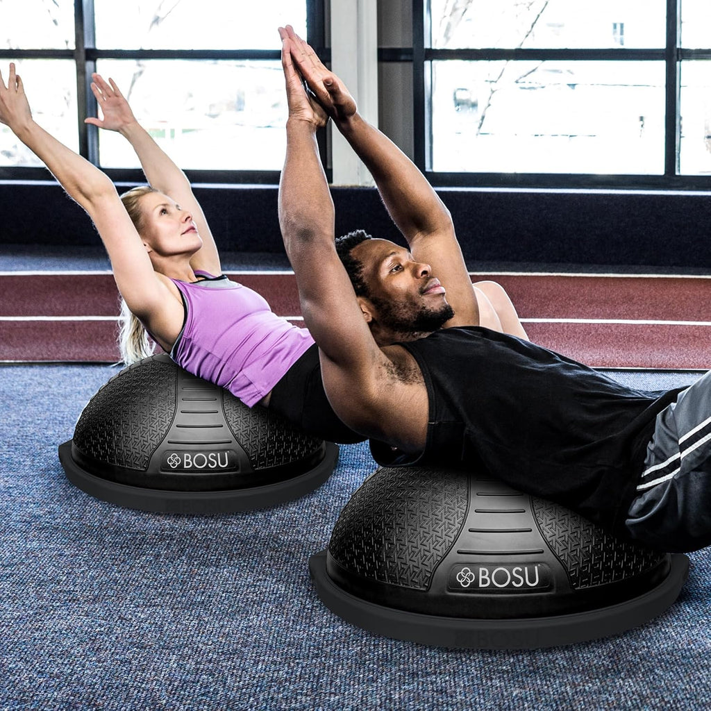 Bosu Pro NexGen 25IN Home Fitness Exercise Gym Balance Trainer with Pump