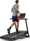 Sunny Health & Fitness Treadmill Elite Smart Auto Incline for Home Use, Wide Running and Walking Deck, Flex Shock Suspension with 300 LB Weight Capacity Bluetooth SunnyFit App