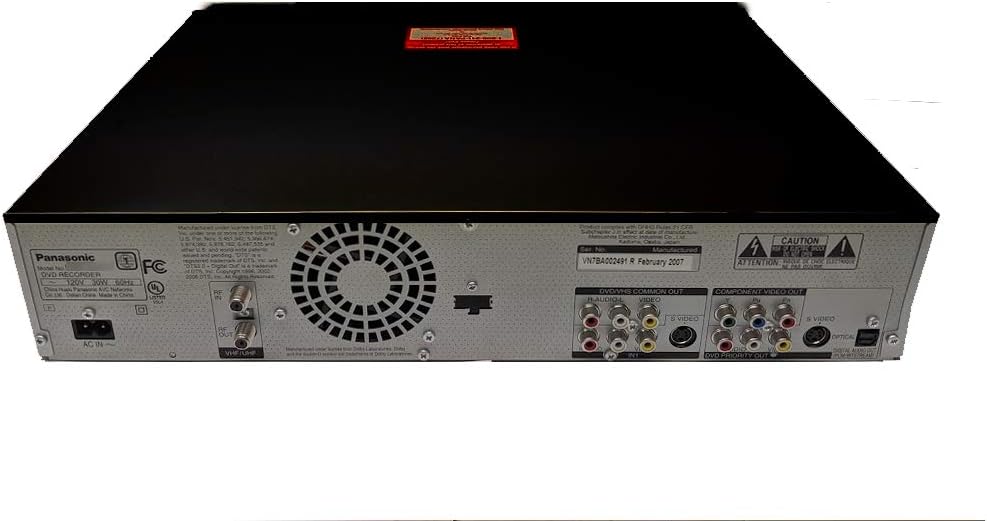 Panasonic VHS to DVD Recorder VCR Combo w/Remote, HDMI