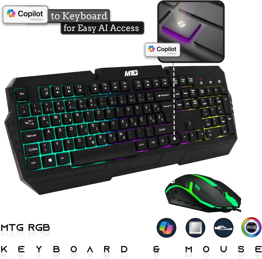 Dell OptiPlex Gaming Desktop PC Bundle with Core i7 32GB RAM 1TB SSD RTX 3060 Graphics RGB Keyboard with AI-Enabled Copilot Key Mouse Headphones Webcam Windows 11 Pro(Renewed)