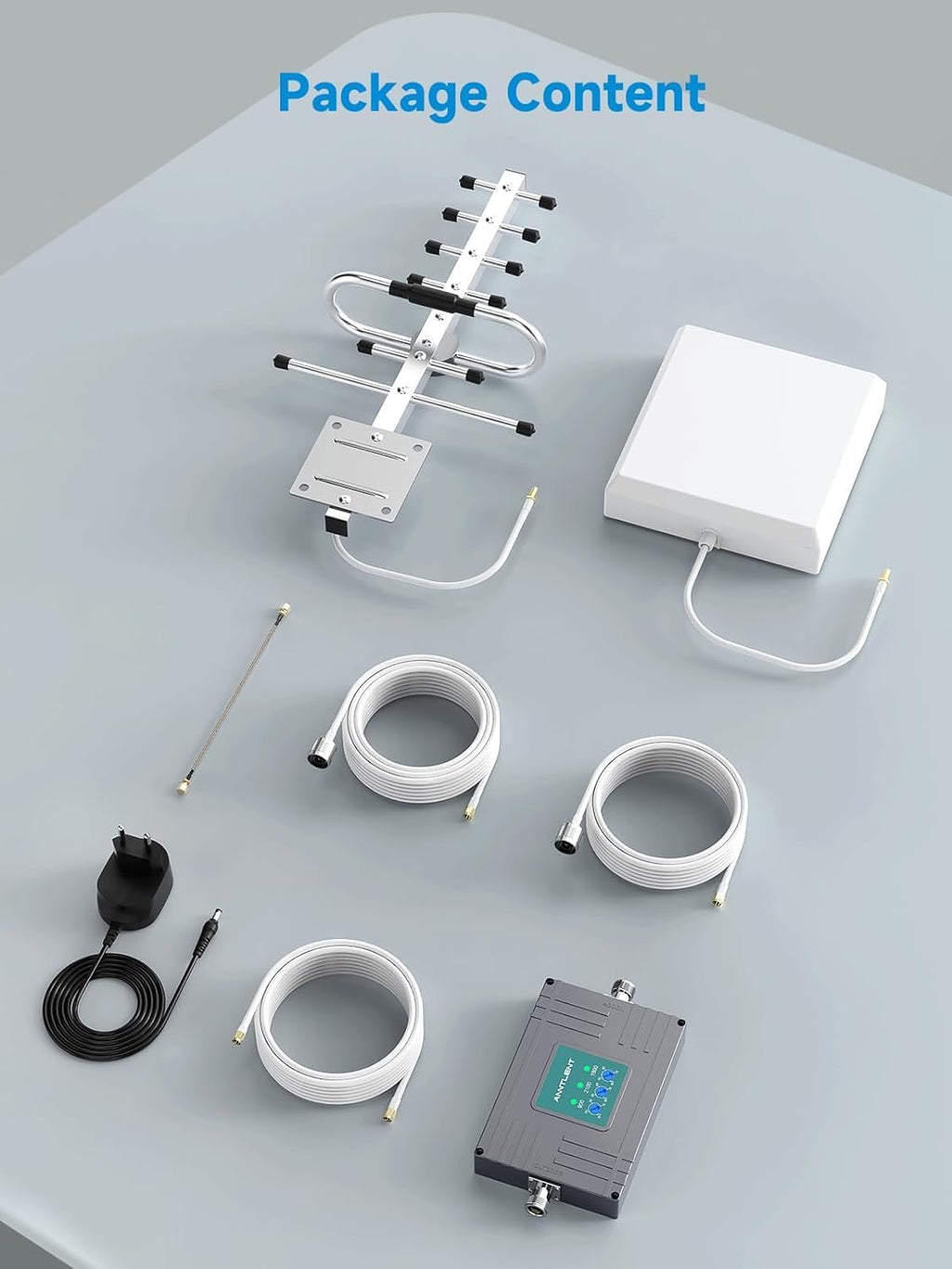 Cell Phone Signal Booster for All Carriers on Band 5/12/13/17 | Up to 4,500 Sq Ft | Boost 5G 4G& LTE Signal for Verizon, AT&T, T-Mobile & More | FCC Approved
